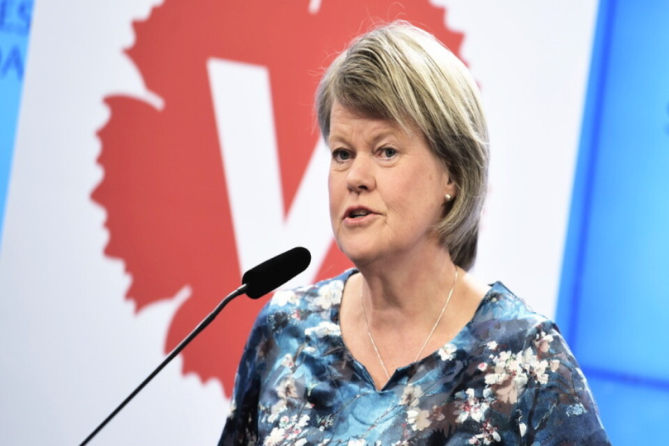 Vänsterpartiets ekonomisk-politiska talesperson Ulla Andersson. Arkivbild.