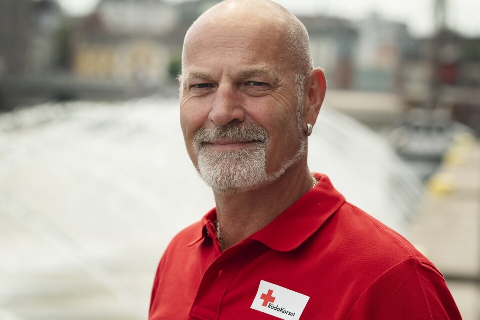 Röda Korsets krisexpert Lasse Lähnn.