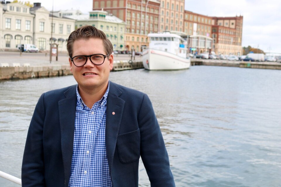 Jonas Hellberg, socialdemokratisk kulturpolitiker i Kalmar.
