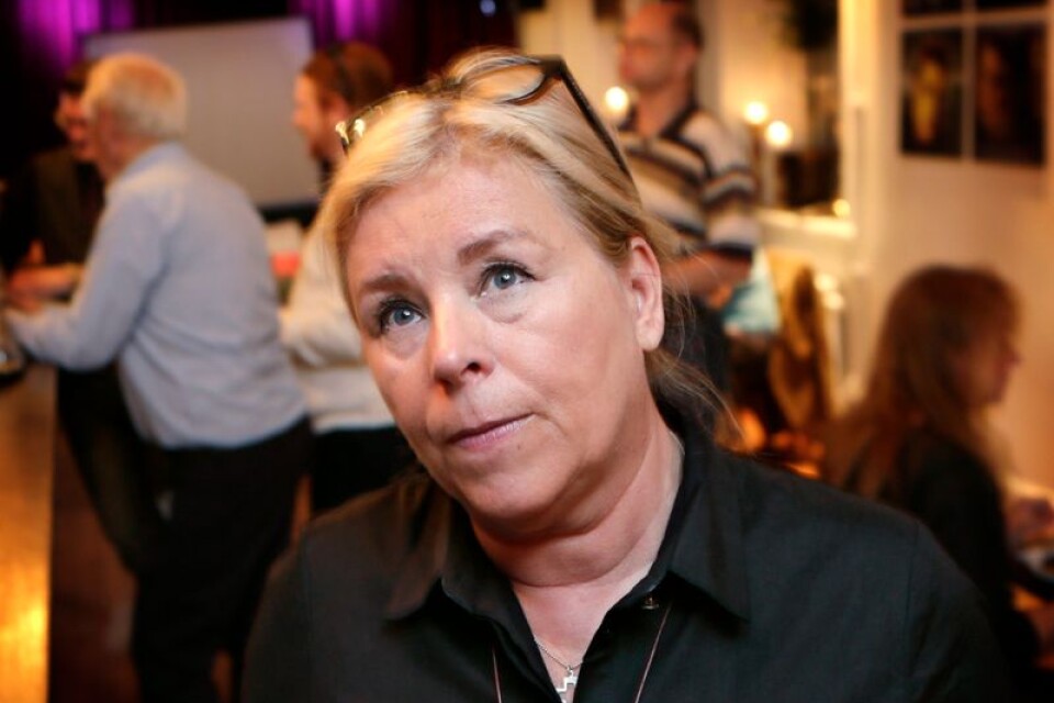 Oppositionsledaren Christina Fosnes har potential - om Kalmarmoderaterna bråkade mindre inbördes.