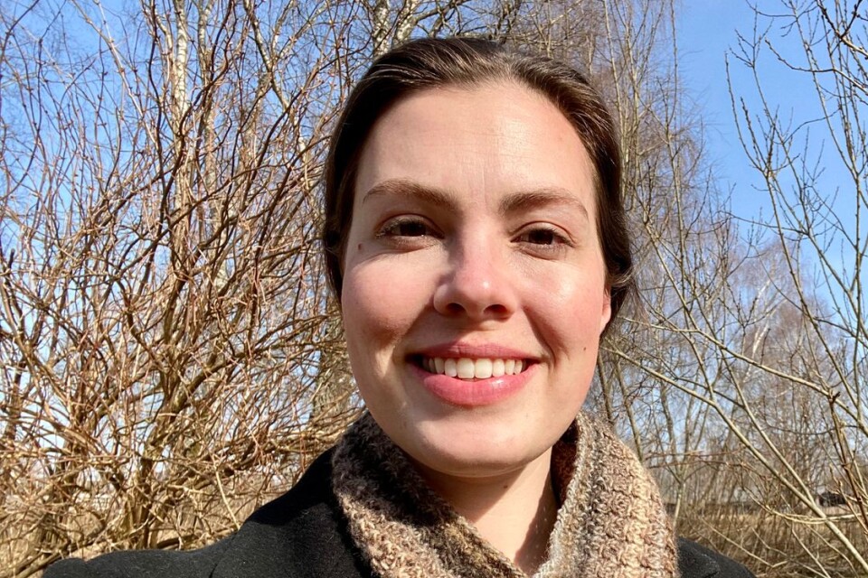 Annika Olsson, leader for the project ”Sustainable town development Näsby”.