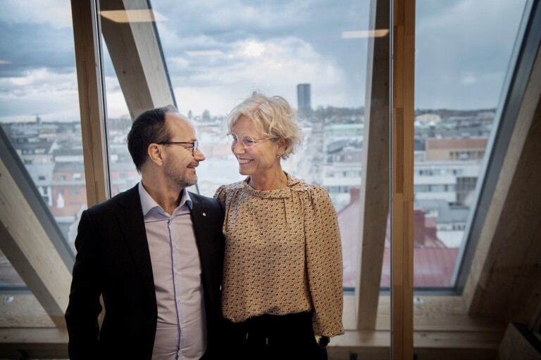 Politikerparet Tomas Eneroth och Malin Lauber: ”Vi är djupt förälskade”