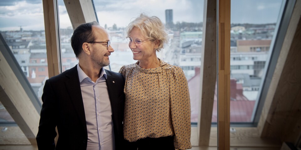Politikerparet Tomas Eneroth och Malin Lauber: ”Vi är djupt förälskade”