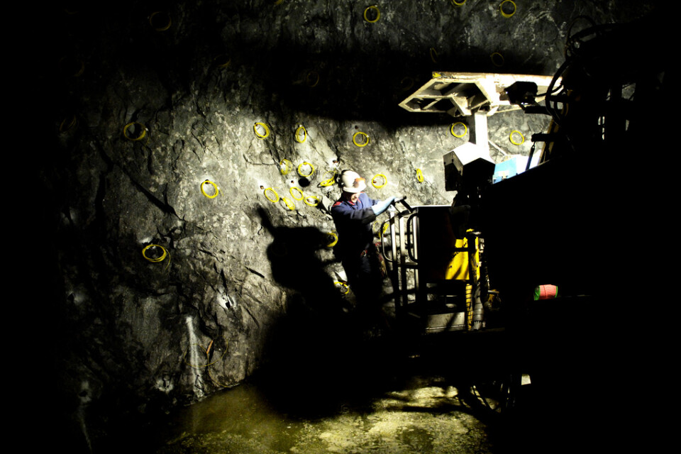 I Lundin Minings zinkgruva finns mindre fynd av de kritiska grundämnena gallium och germanium. Arkivbild.