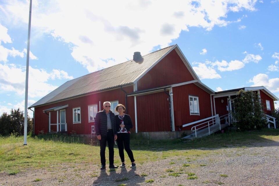 Lasse och Annbritt Karlsson i Källa vill ha kvar två kommuner på Öland.