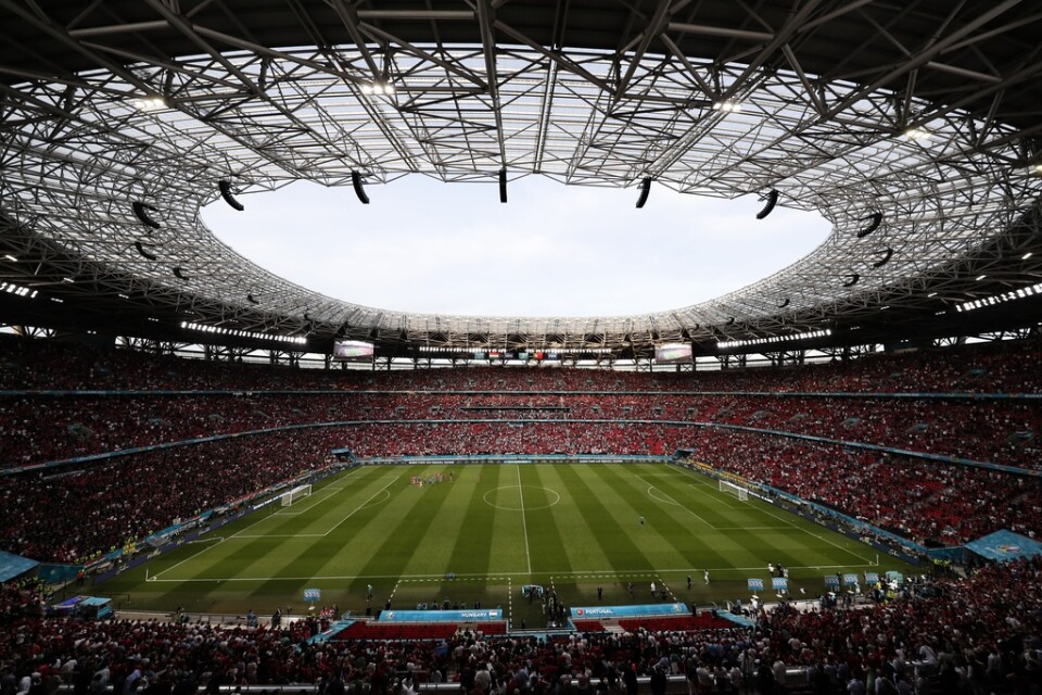 55|662 åskådare såg gruppspelsmötet mellan Ungern och Porrtugal (0–3) på Ferenc Puskás-stadion i Budapest, enligt Uefas matchprotokoll.