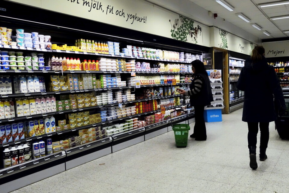 Livsmedelsbutiker är särskilt utsatta för brott, enligt Svensk Handel. Arkivbild.