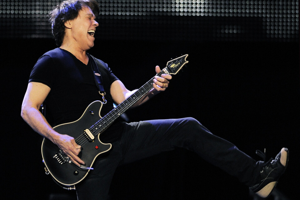 Gitarristen Eddie Van Halen. Arkivbild.
