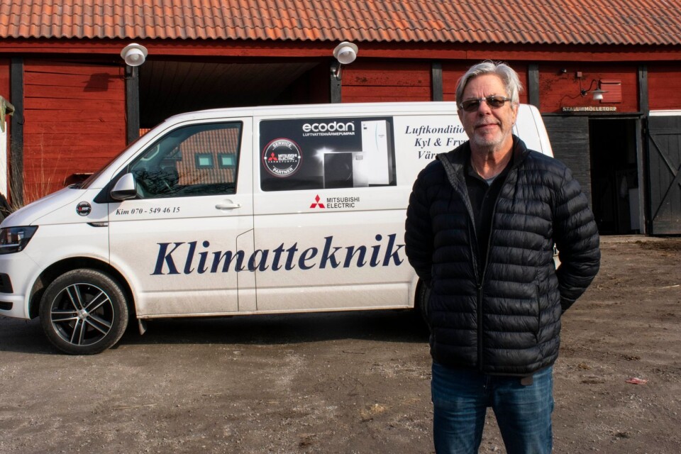 Robin Gladh driver Klimatteknik sedan 1989.