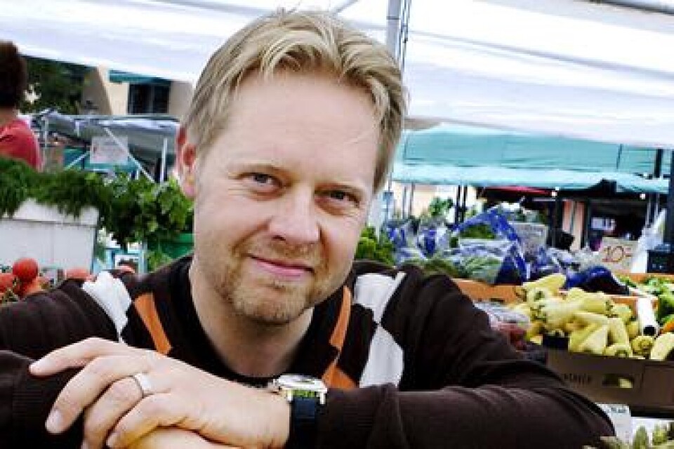 Robert Carlsson har kommit in på gastronomiutbildningen på Högskolan Kristianstad. Bild: Sandra Henningsson