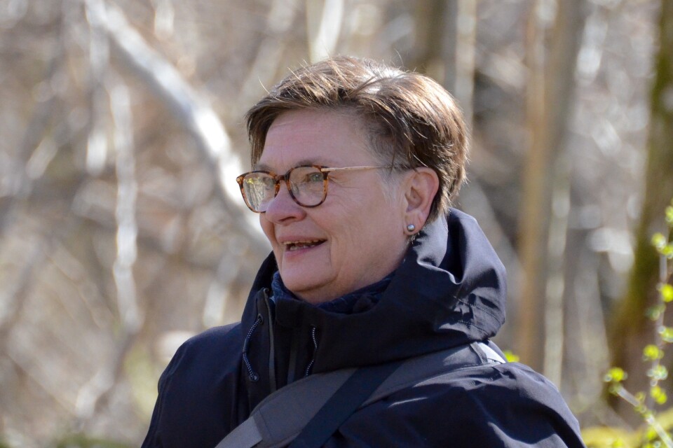 Helene Jermer, ordförande Ölands fotoklubb och vinnare i fototävlingen Barometern-OT utlyste vid 50-årsfirandet av Ölandsbron.