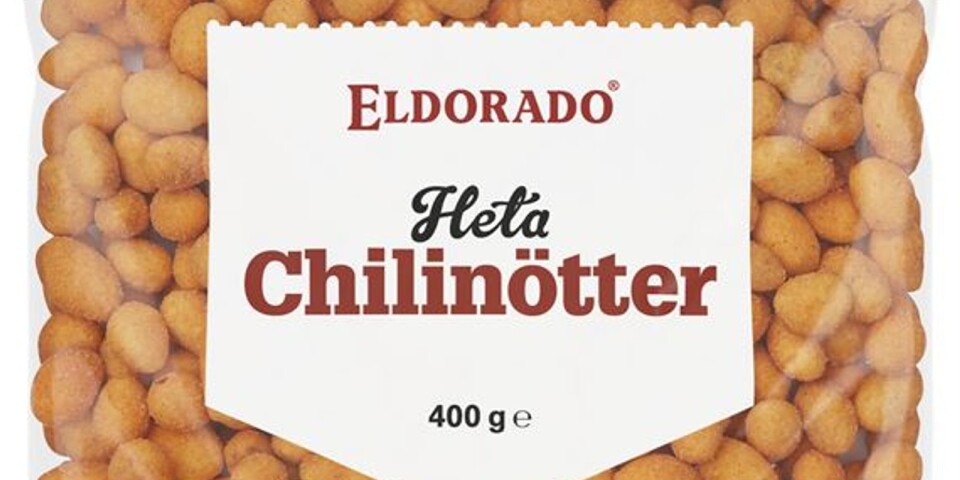 Återkallelse: Chilinötter packade med fel recept