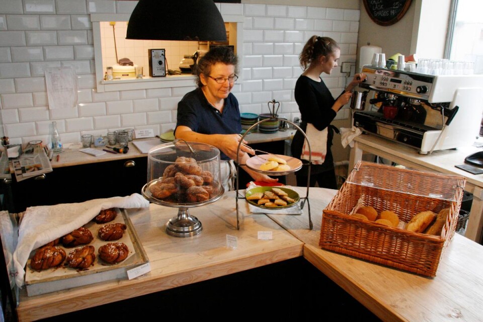 May-Anita Brevik driver caféet Öländska Söderbönor.