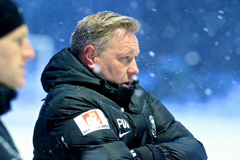 Patrick Winqvist har en del att fundera på efter 1–4 mot Norrköping.