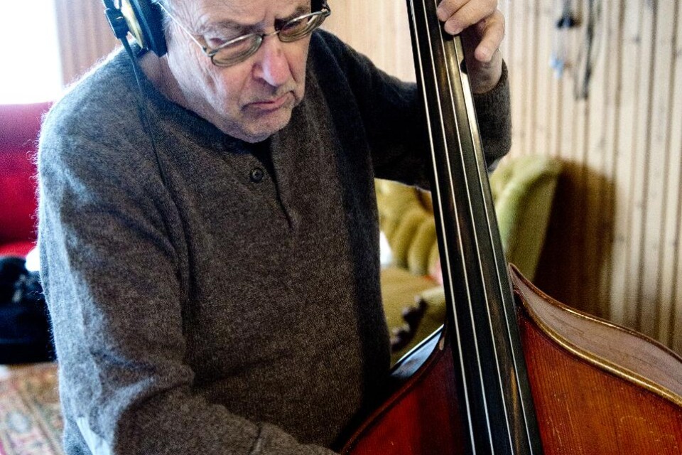 Som jazzmusiker har man ingen bred publik., konstaterar folkkäre Georg Riedel. Foto: Per-Erik Sandebäck
