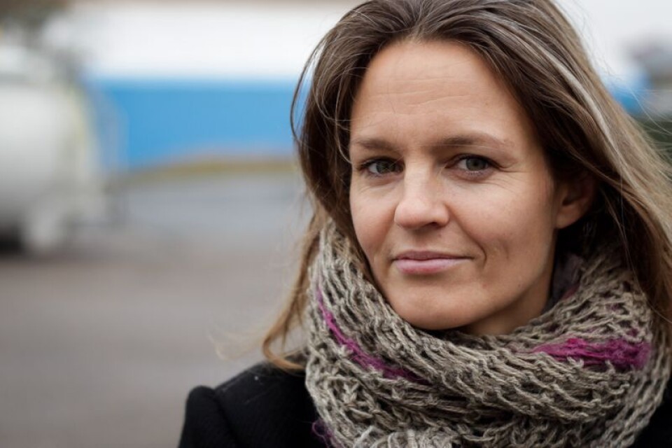 Therese Uddenfeldt, lärare, skribent och författare, bosatt utanför Kivik.