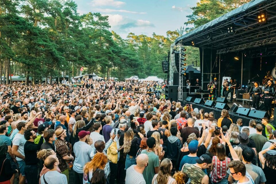 Öland Roots firar 15-årsjubileum, bland annat med en drömbokning av bandet Steel Pulse. Bilden är från förra årets festival.