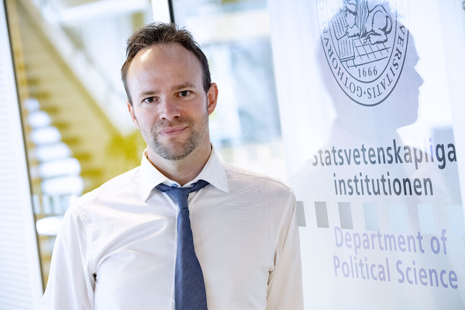 Anders Persson, Mellanösternexpert och doktor i statsvetenskap vid Lunds universitet. Arkivbild