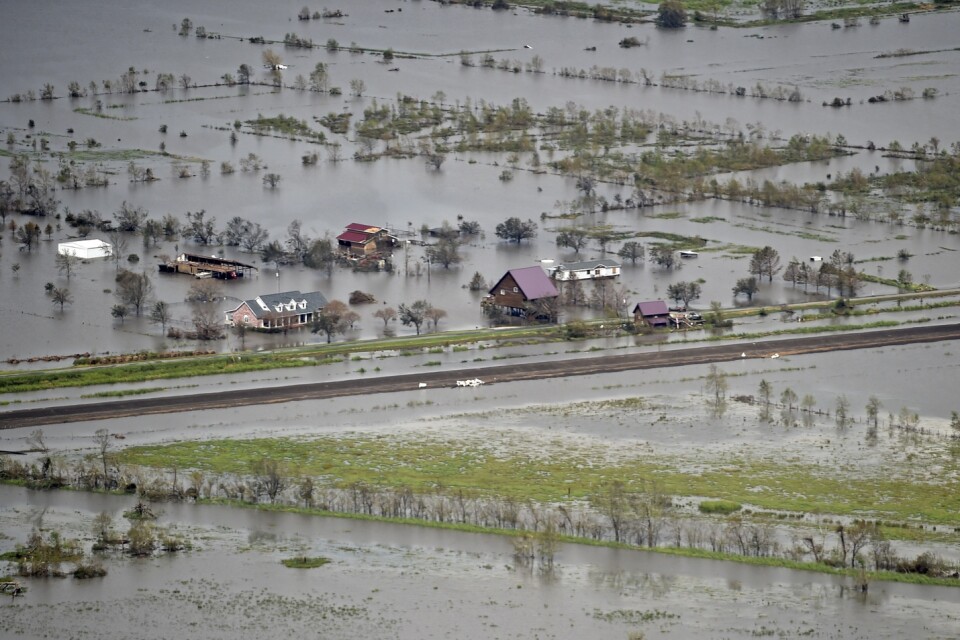Ida är den senaste naturkatastrofen att drabba världen. Bild från Louisiana, USA, den 31 augusti.