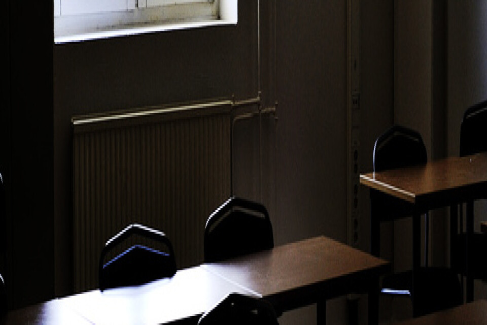 Elever stängs av i en skola i Hallsberg efter ett stort bråk. Arkivbild.