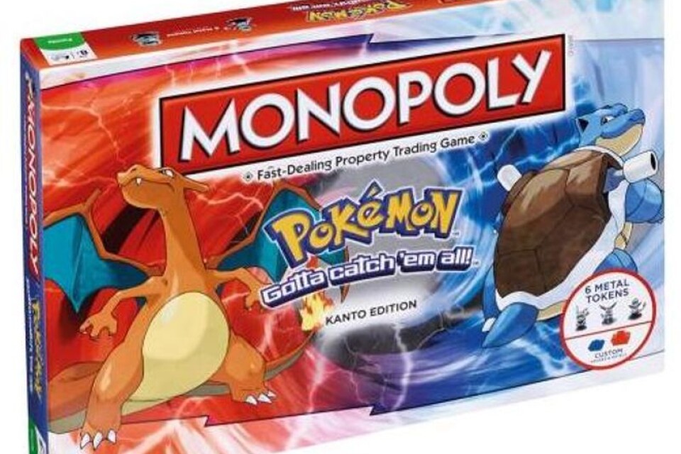 ”Pokémon Monopoly” (på engelska), Gamestop, 449 kr.