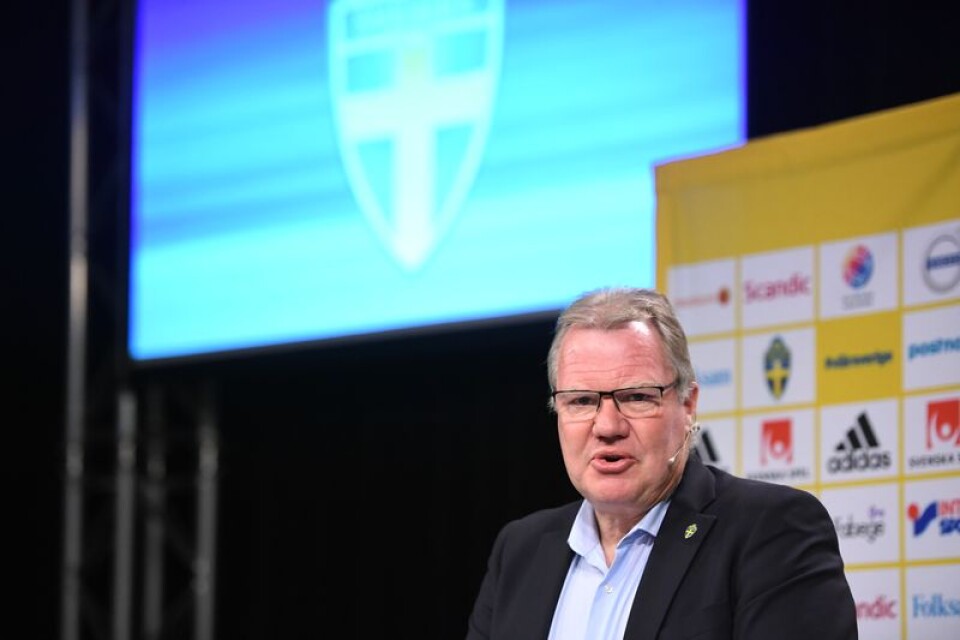 STOCKHOLM 20170620 Svenska Fotbollförbundets ordförande Karl-Erik Nilsson.