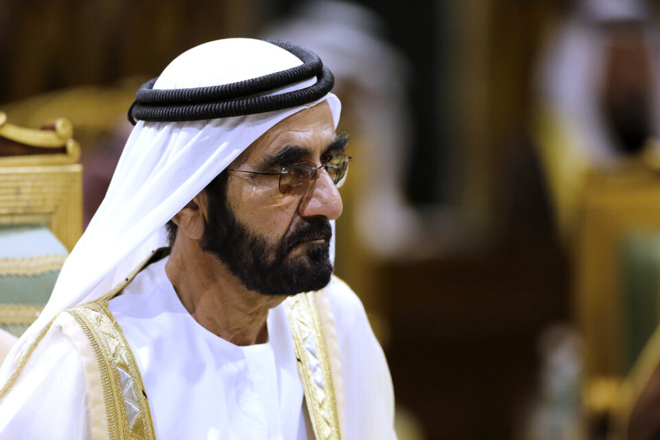 Dubais kronprins Mohammed bin Rashid Al Maktoum. Arivbild.