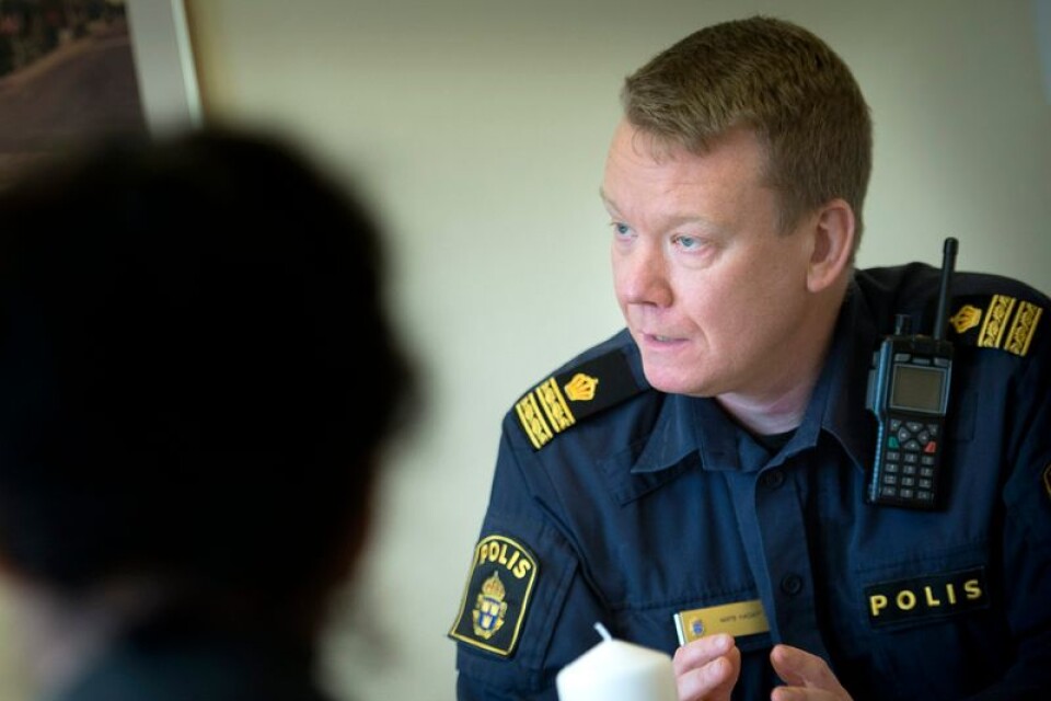 Mats Hadartz, kommunpolis i Bromölla och Sölvesborg.