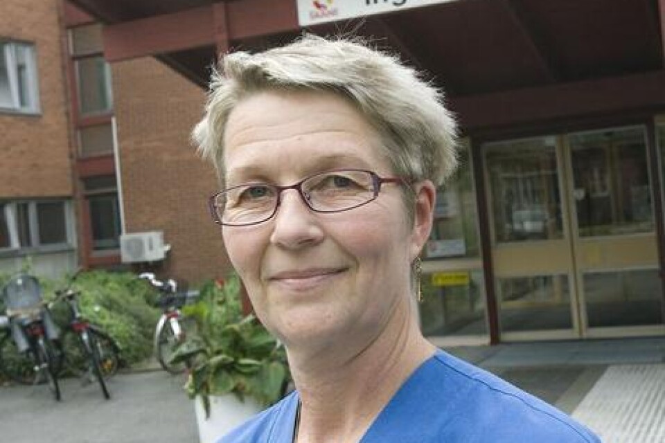 Kirsti Paajanen är läkare på kvinnokliniken i Ystad. Hon anser att sterilisering är en bra metod om man är över 35 år.