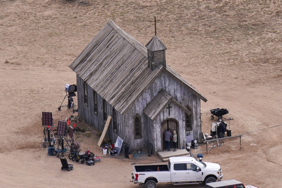 Inspelningsplatsen där en fotograf dödades och filmens regissör skadades. Arkivbild.