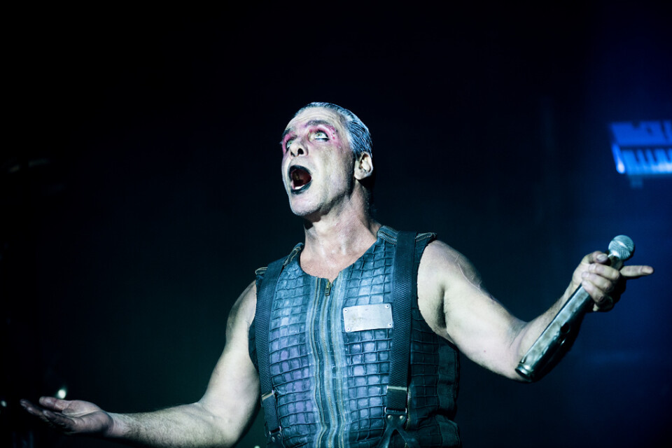 Tyska industrimetalbandet Rammstein släpper nytt. Arkivbild.