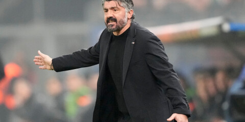 Marseille sparkar tränaren Gennaro Gattuso. Arkivbild.