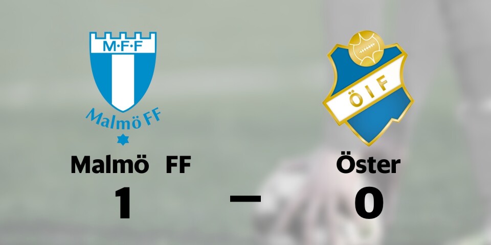 Öster förlorade borta mot Malmö FF