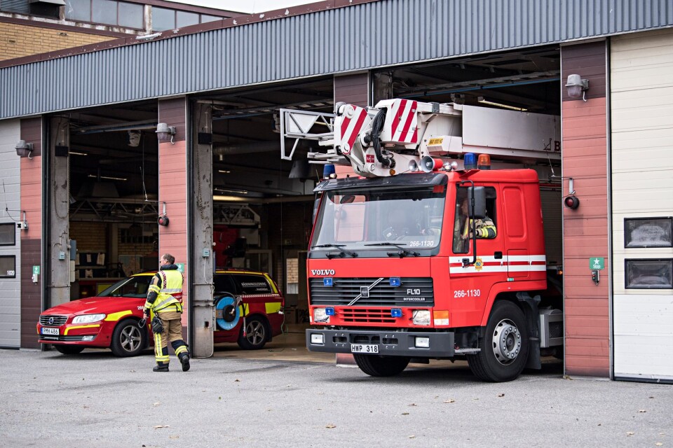 Brandmännen förbereder sig på många besökare när man bjuder in till sportlovsaktivitet på onsdag på nya brandstationen i Karlskrona.