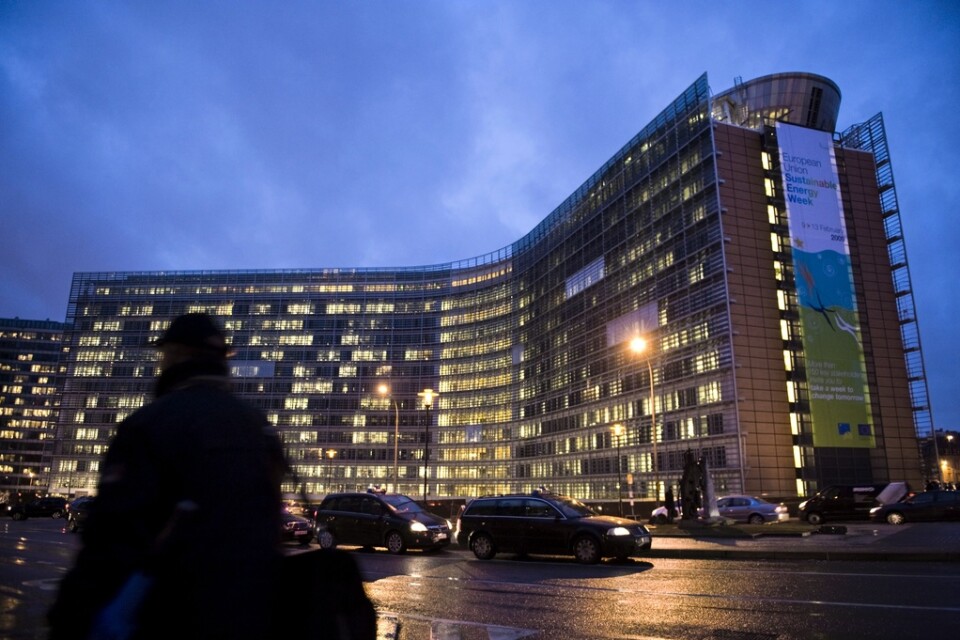 EU-kommissionens klassiska huvudbyggnad i Bryssel. Arkivfoto.