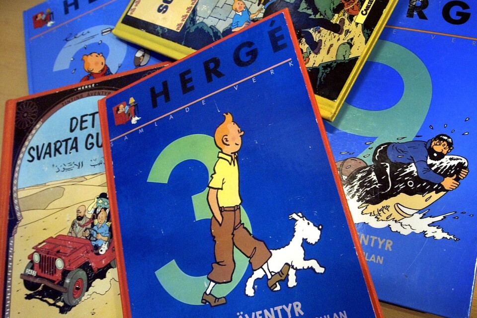 Tintin har rest som få andra i litteraturhistorien, men hans skapare Hergé begav sig sällan utanför Belgien. Arkivbild.