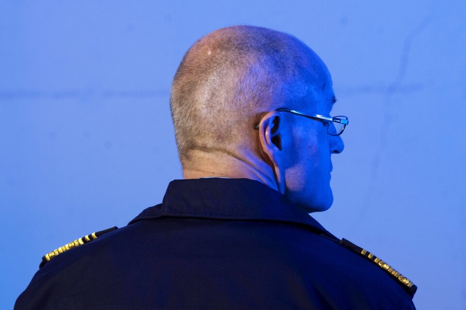 Mats Löfving, regionpolischef i Stockholm, ser de 200 utdömda fängelseåren som ett viktigt steg i kampen mot gängvåld. Arkivbild.