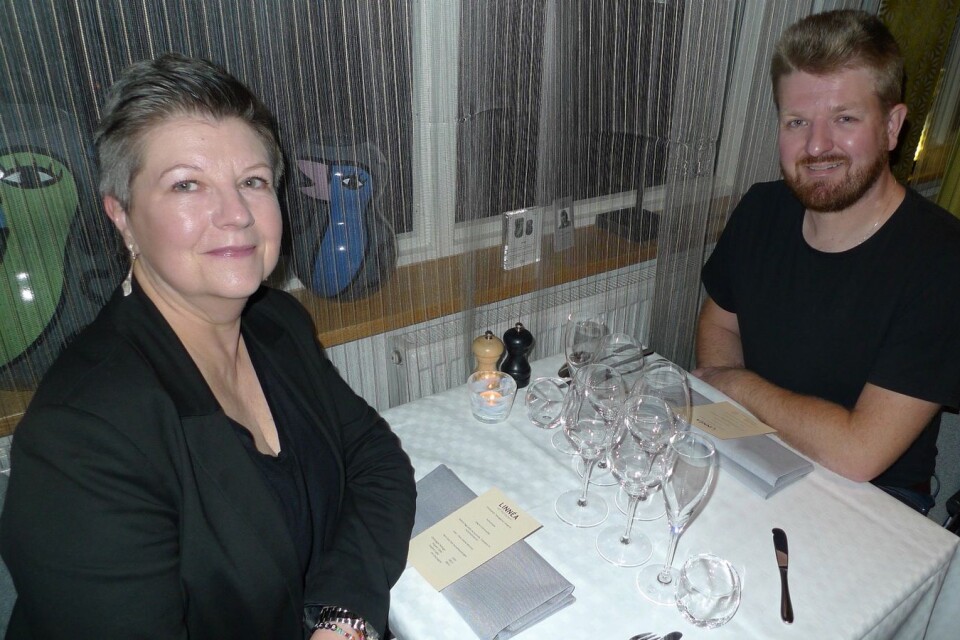 Paret Carin Norlin och Christoffer Lantz har flera gånger besökt Ulf Wagners gästspel.