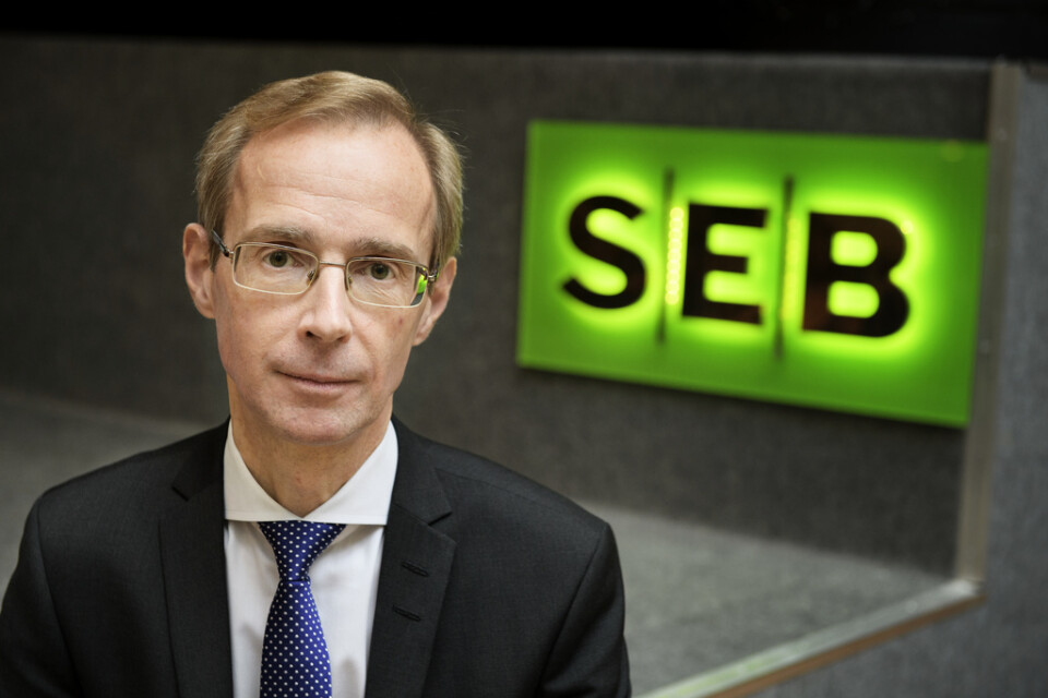 Robert Bergqvist, SEB:s seniorekonom är lättas om det blir så att britterna backar från skattesänkningsförslaget. Arkivbild.