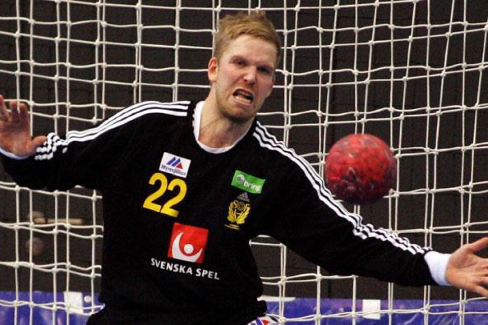 Johan Sjöstrand är magsjuk och nästa match väntar i morgon, torsdag.