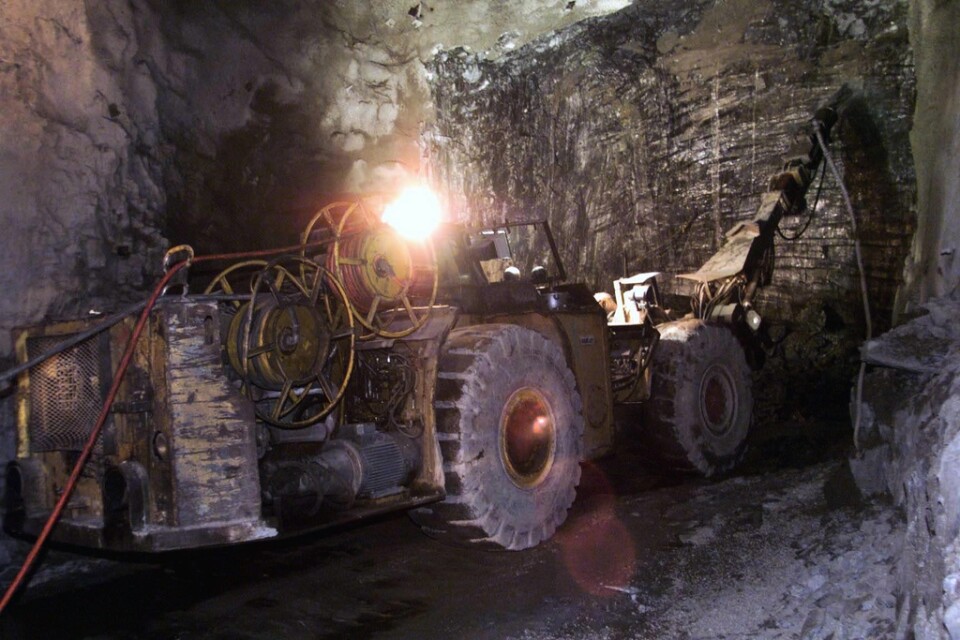 Minskad efterfrågan från gruv- och infrastrukturbolag pressar Epiroc. Arkivbild.