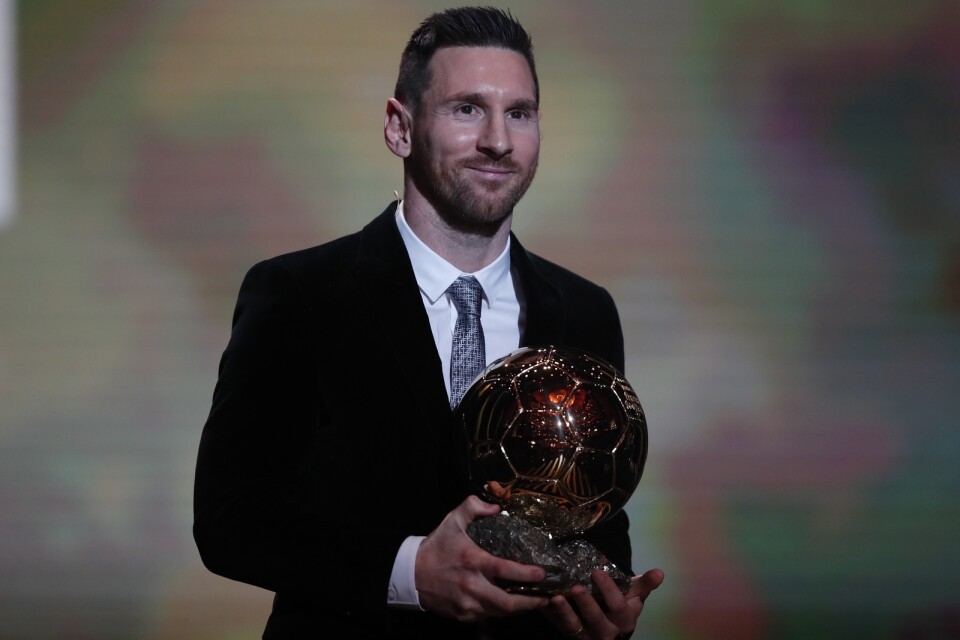 Lionel Messi har vunnit Ballon d'Or vid sex tillfällen. Arkivbild.