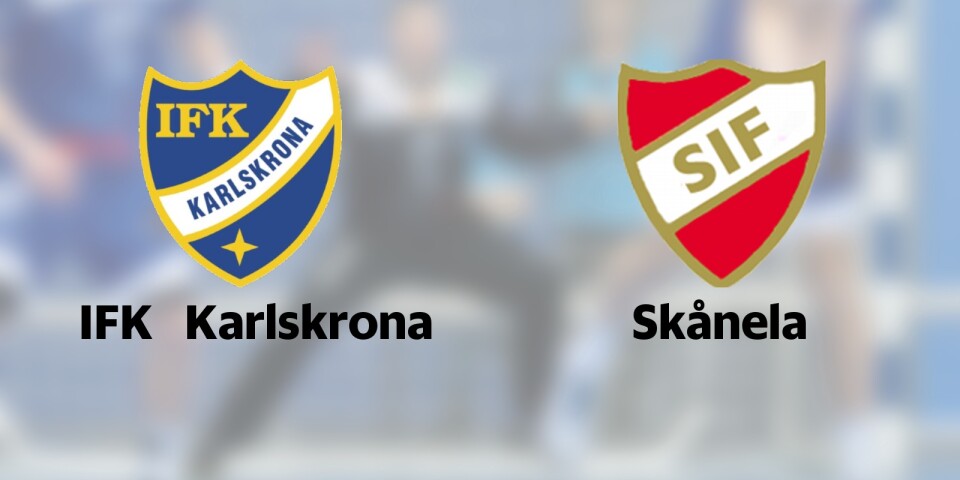 IFK Karlskrona vill bryta tunga trenden