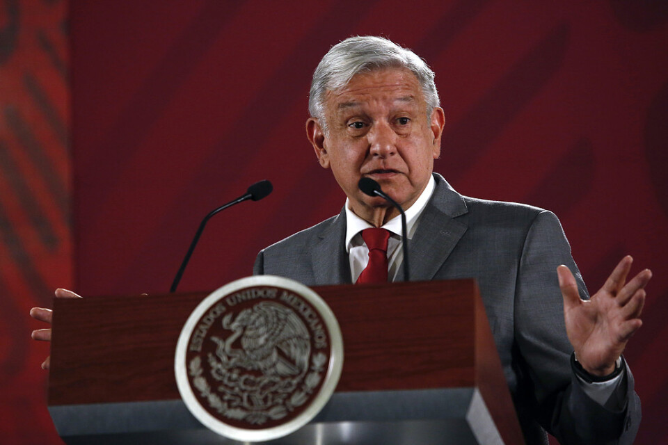 Mexikos president Andrés Manuel López Obrador.
