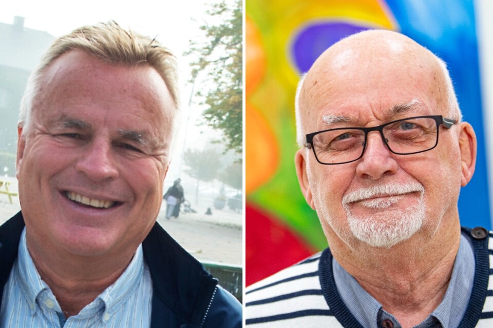 Mikael Efverman (M) och Stig Gerdin (Alt) är båda kritiska till att ha ett halvtidsavlönat oppositionsråd i Bromölla.