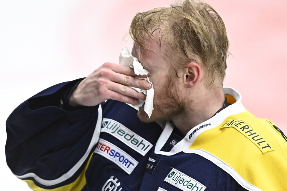 HV:s målvakt Jonas Gunnarsson höll nollan i jumbomötet.