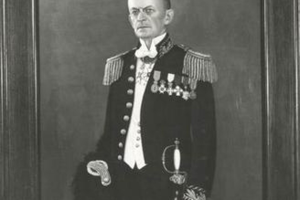 En ordenstyngd Carl Wilhelm von Gerber.