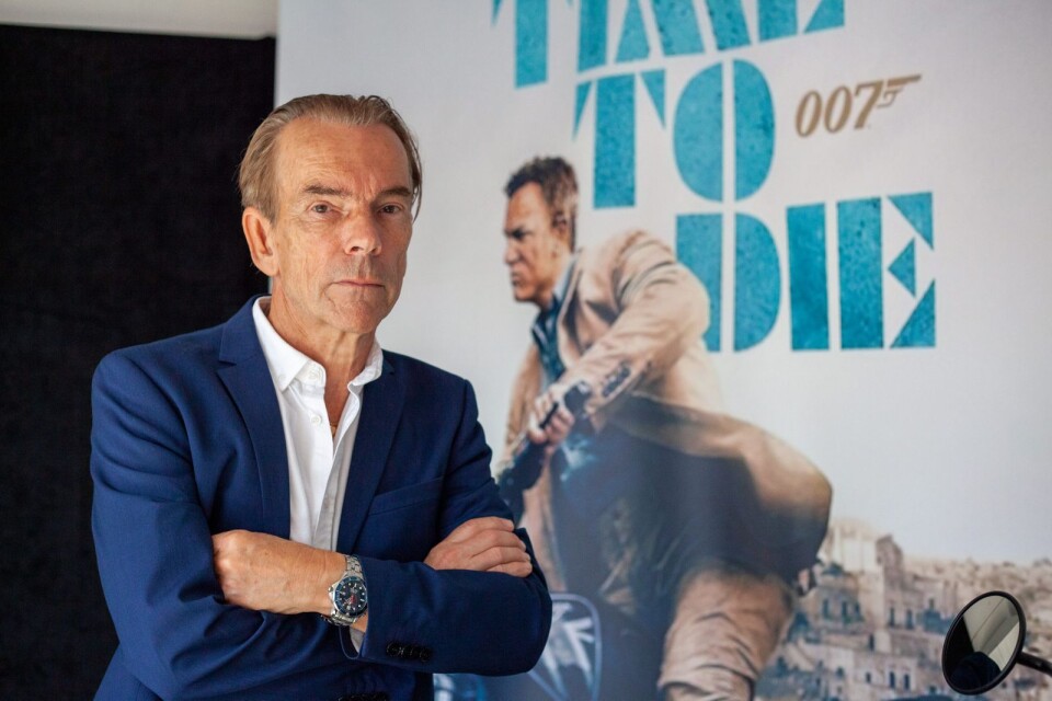 Gunnar ”James Bond” Schäfer ser fram emot den nya filmen.