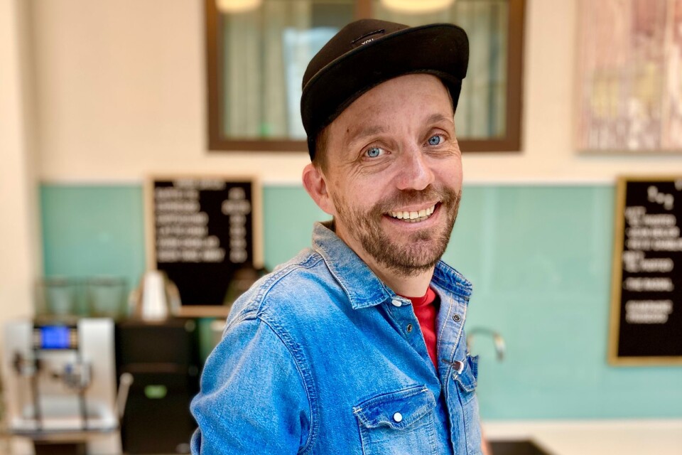 Jesper Lindstedt är kökschef på Kulturkvarterens Café & Bistro.