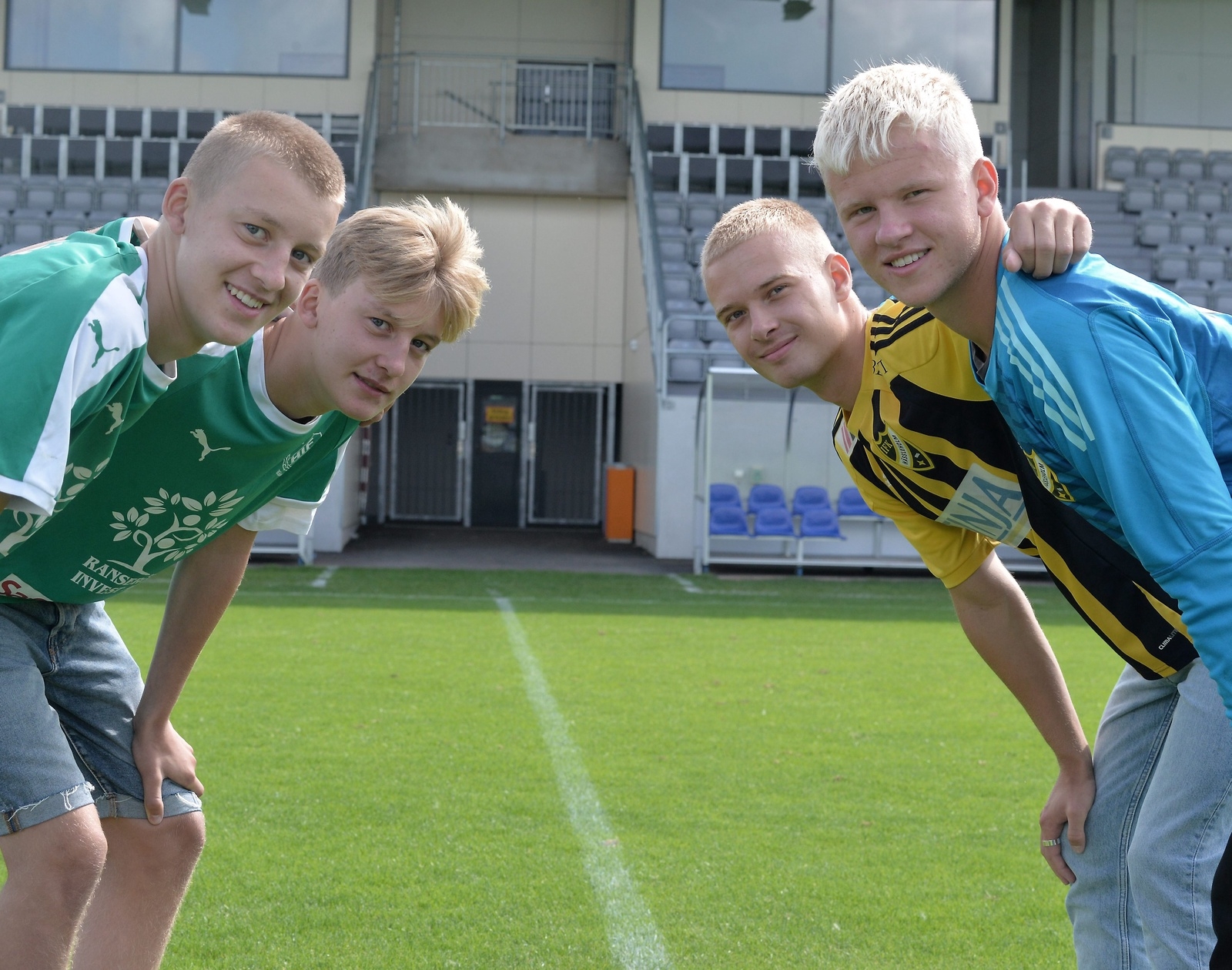 Johan och Vilmer Persson Åhstedt i HIF möter Victor och Jacob Holmberg i IFK i onsdagens DM-derby på Österås.